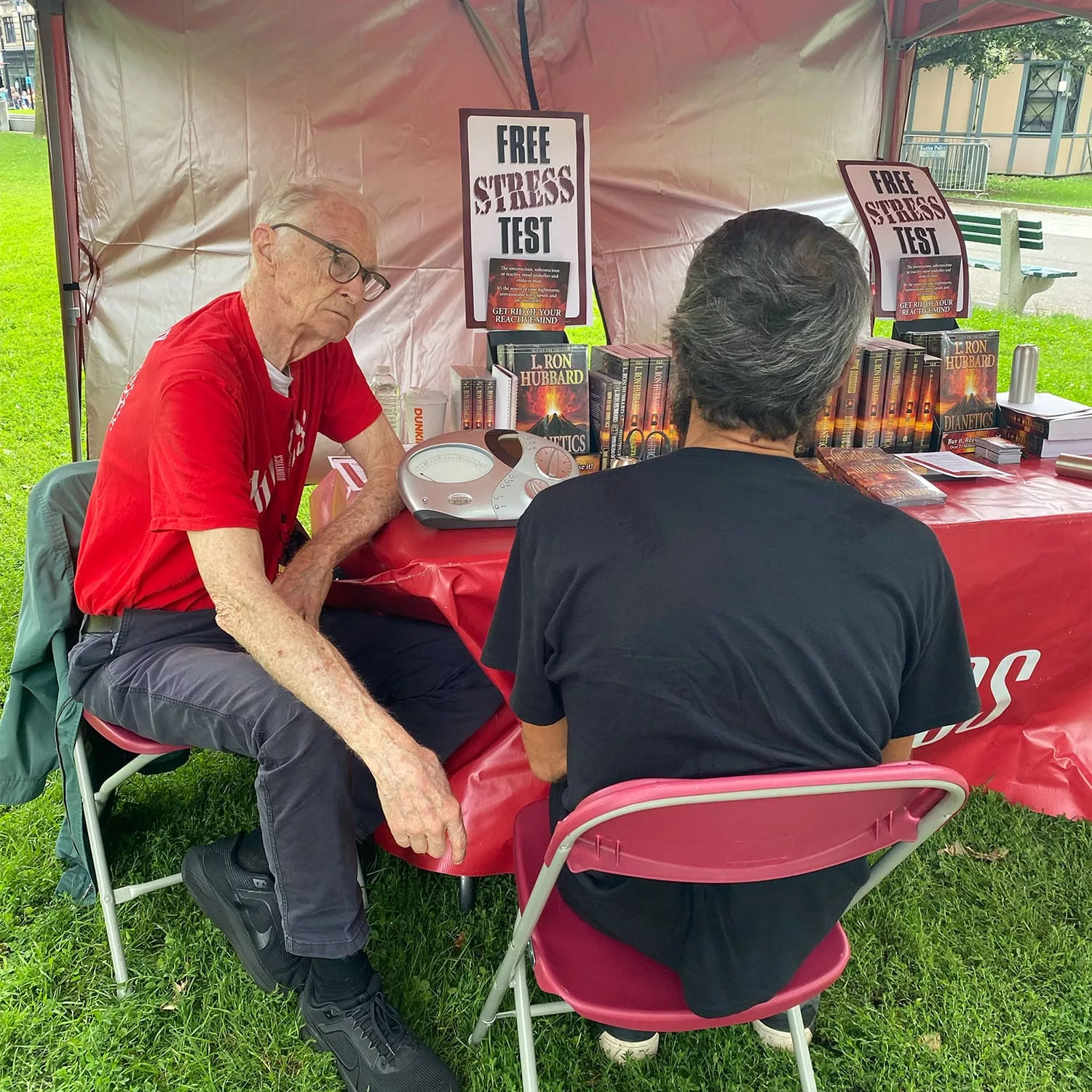 Book Selling in the Boston Commons